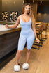 Basic Tank Skinny Midi Romper - Heather Grey - KNOWSTYLE - EDGE - EDGEONLINESTORE